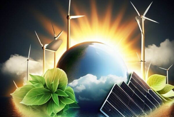 grafika przedstawiająca symbole źródeł energii